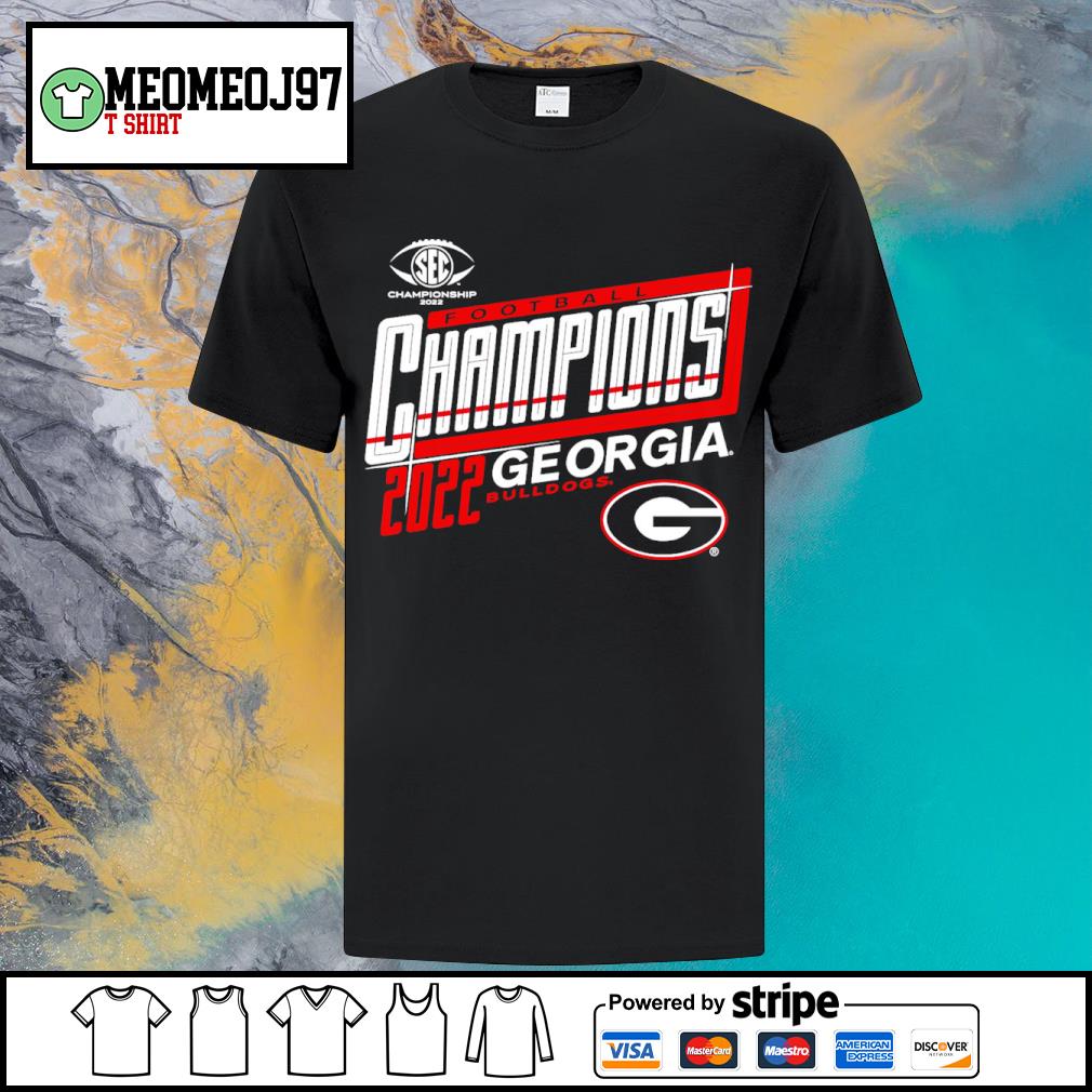 Best georgia Bulldogs 2022 SEC Football Conference Champions shirt