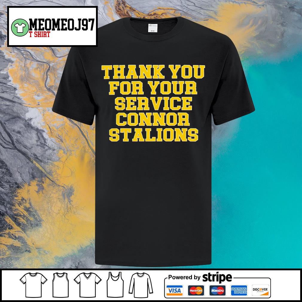DalatFashionLLC jack Mcguire Thank You For Your Service Connor Stalions classic shirt