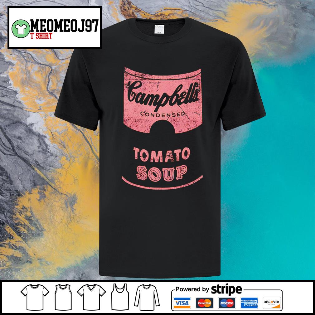 Dalatshirtstore andy Warhol Campbell’s Condensed Tomato Soup shirt